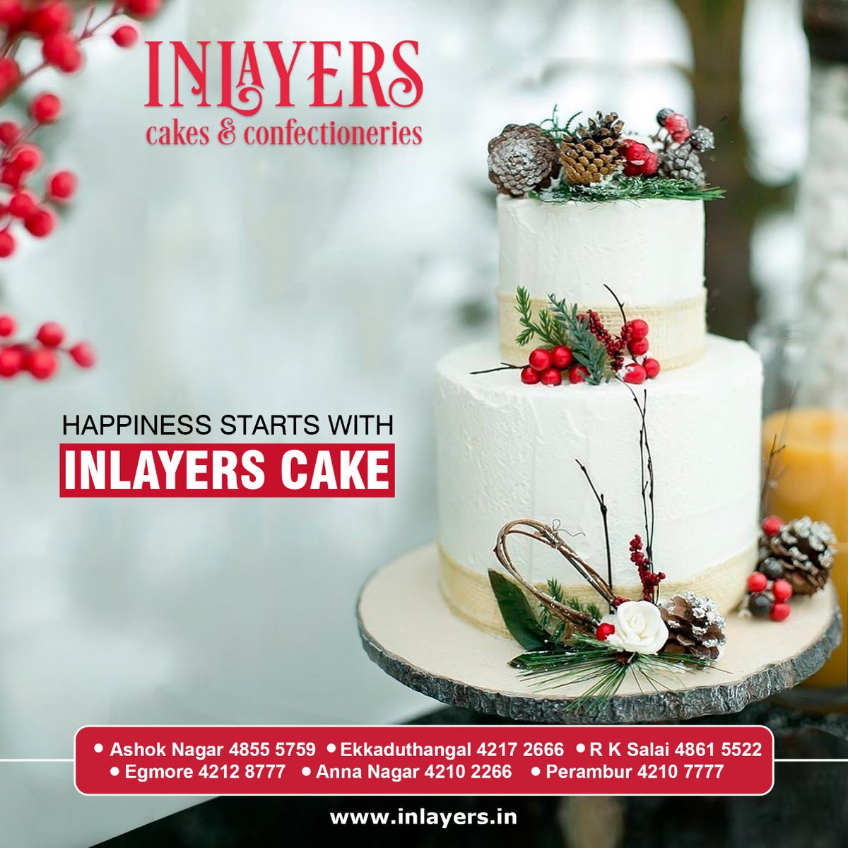 CakeInlayer's tweet image. You Can&apos;t Buy Happiness, But a Cake Definitely 

Happiness starts with inlayers cake Call Now for orders : 9944587838

inlayers.in

#cake #cakes #birthdaycake #cakedecorating #chocolate #food #dessert #cakesofinstagram #birthday #instafood
#cakedesign #cakestagram