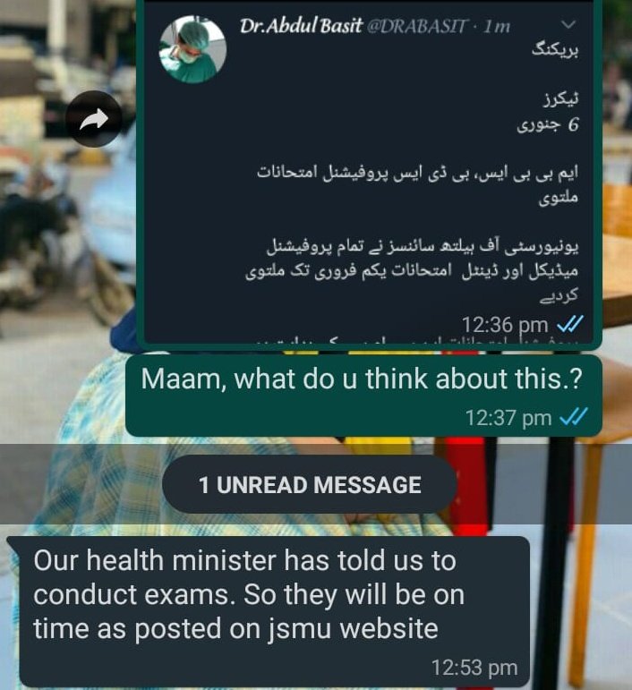 JazyAnsari's tweet photo. @nhsrcofficial Jinnah Sindh medical University isn't delaying the proff , I think they are  above  the state. Look into this matter kindly . https://t.co/KRgItlxNqY