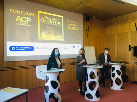 CCI_AMP's tweet photo. [#Commerce] Remise des prix du concours “Plus belle la vitrine” par l'@acpcommerces13 dans le cadre de #TousActeurs, un collectif de 142 acteurs économiques locaux qui se mobilise en faveur des entrepreneurs pour les accompagner dans leurs problématiques, leurs projets. https://t.co/rdTbnFmhcW