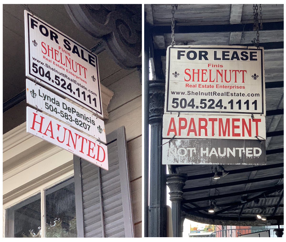 Did you know in some parts of America you have to disclose whether a property is haunted or not 😲