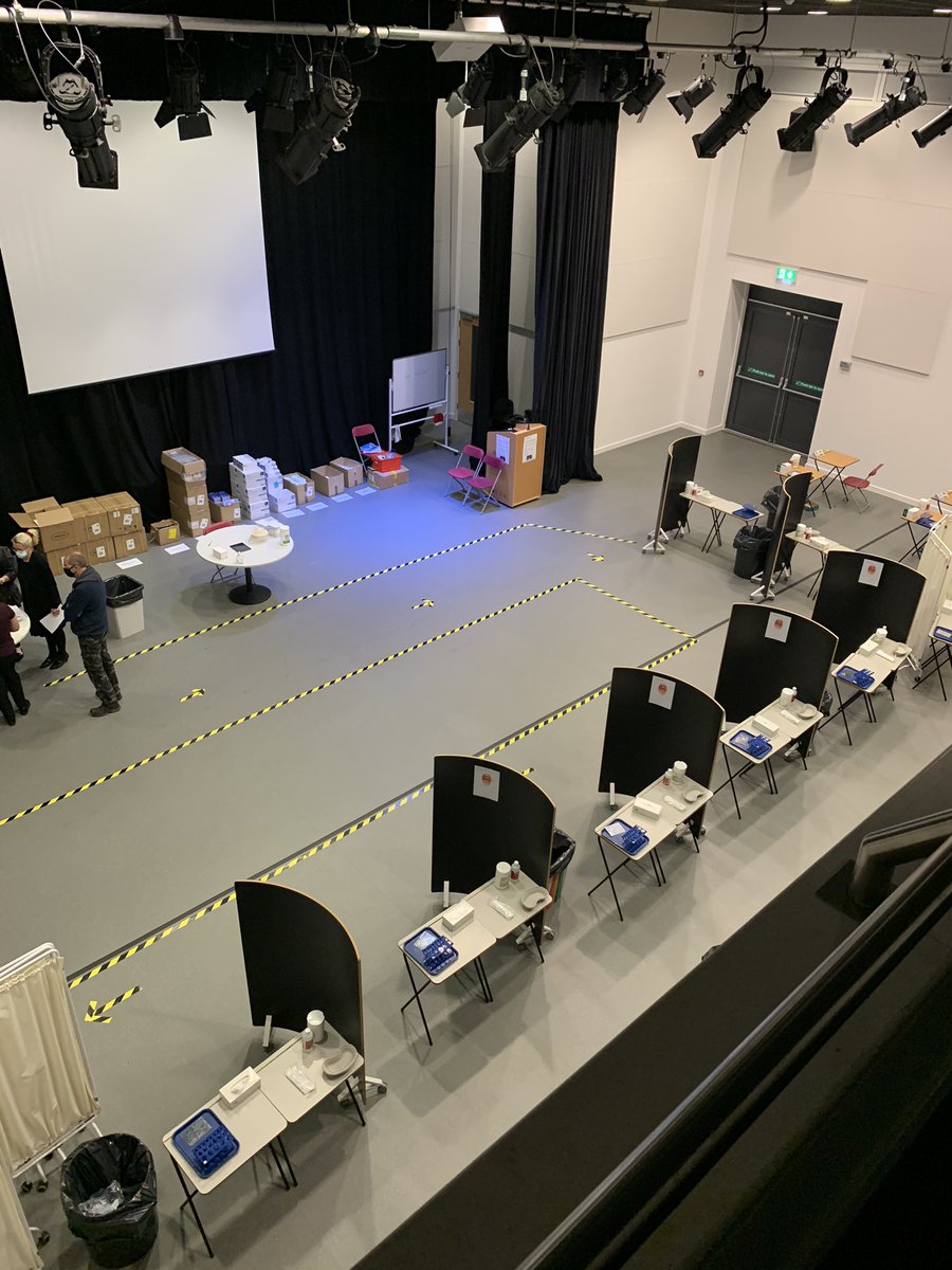 Our <a href="/TMCHull/">The Marvell College</a> test centre in operation for staff this morning