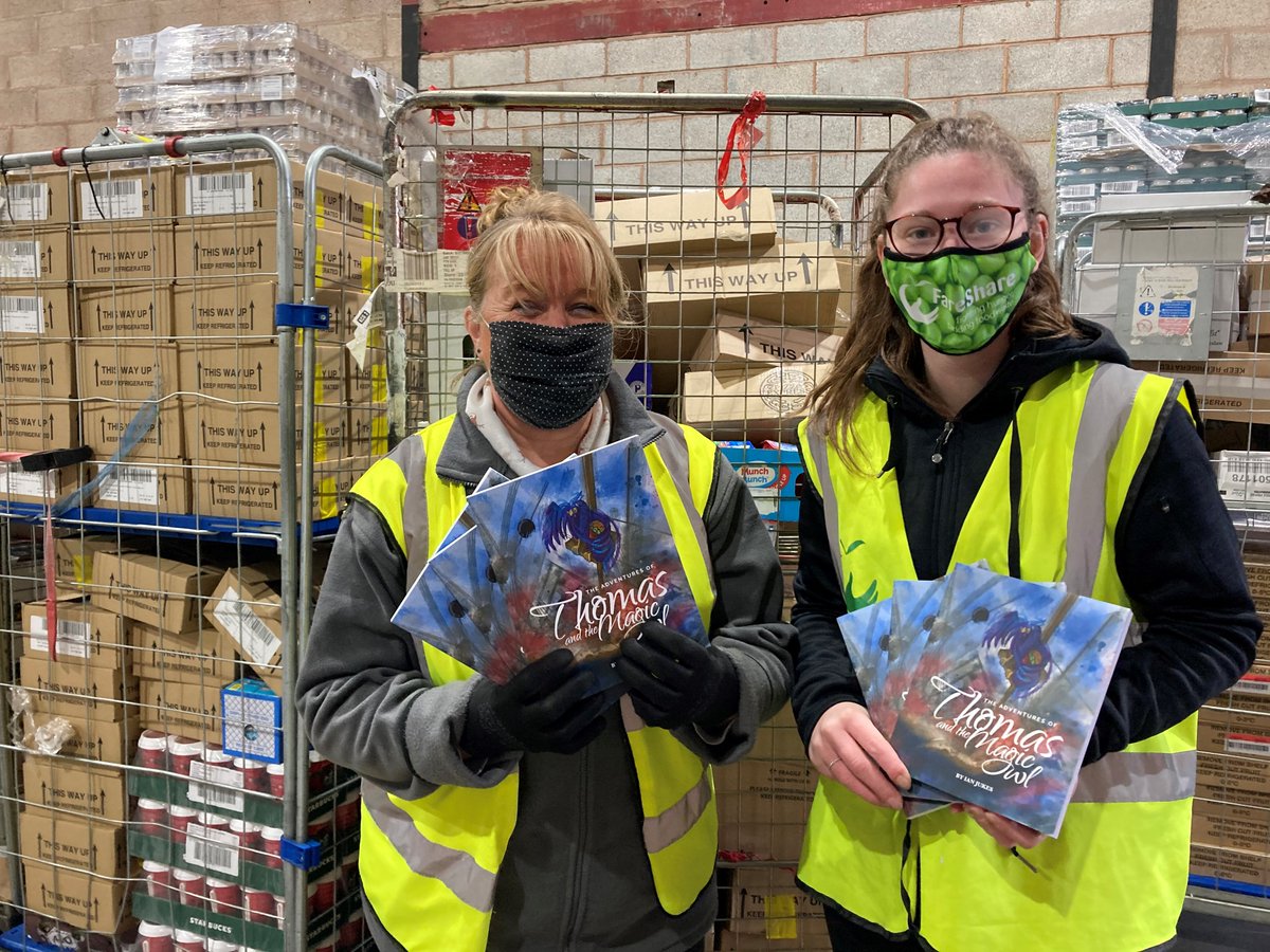 To help bring joy and adventure into children's lives at Christmas, author Ian Jukes donated 500 copies of the book to <a href="/FareShareMids/">FareShare Midlands</a> 

We hope that all youngsters who received the book💜it!  

Order your copy: thomasandowliver.com