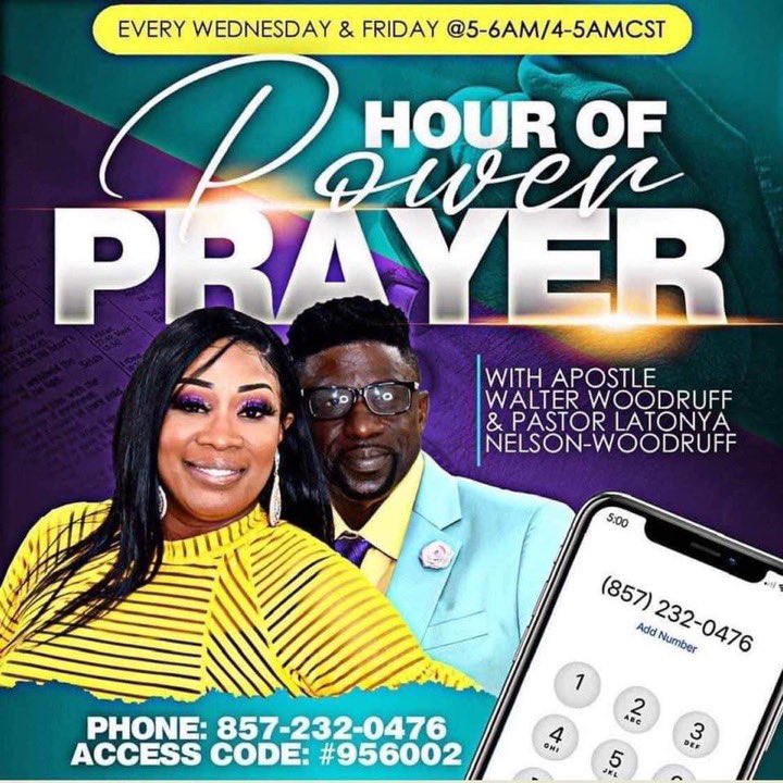 Fireproven's tweet photo. Good Morning! Prayer Warriors &amp; Intercessors In 15min! Call 857.232.0476 #956002 Hour Of Power Prayer Ministry https://t.co/KUjYDbgWlE