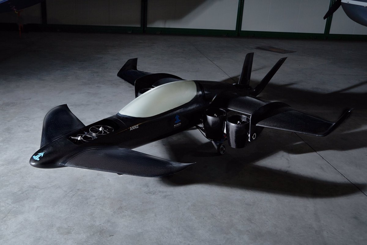 MantaAircraft's tweet photo. Our #ANN2 twin seater for general #aviation. Two-seat model for personal #airmobility and multi-role utility applications with wide regional #range at high #speed.
#HeVSTOL #hybrid #electric #VTOL #aircraft #ANN2 https://t.co/Rb4q8Lybc1