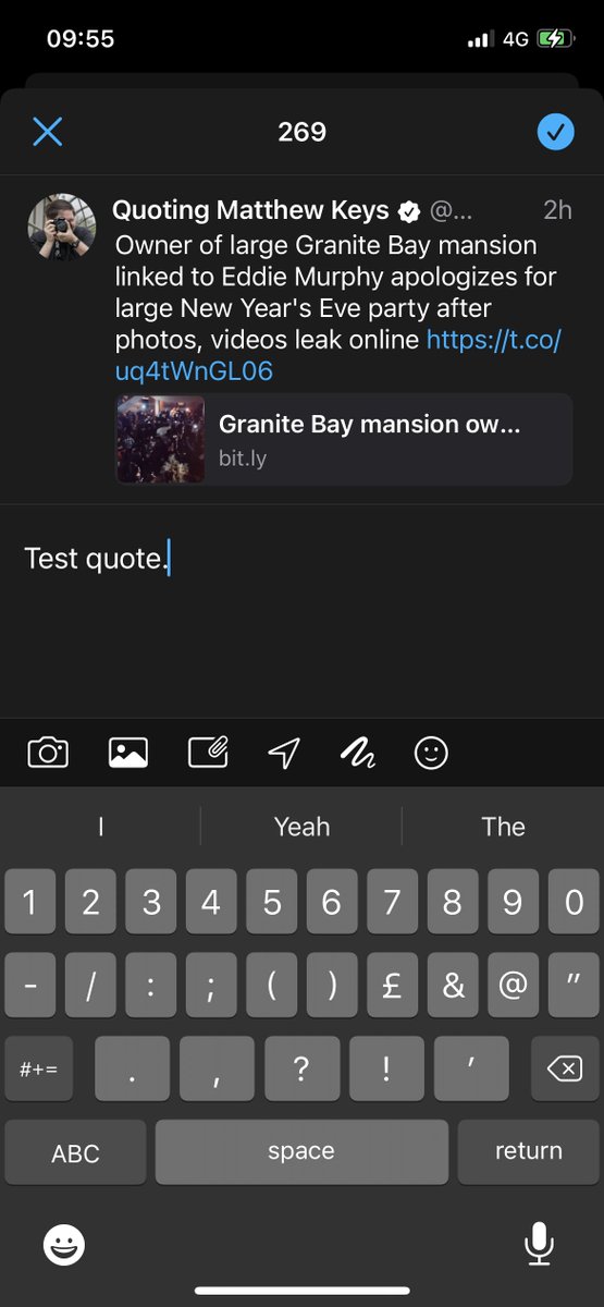 You can swipe to perform some tweet actions (which can be adjusted via settings), and swipe down when replying to or quoting tweets to see some context.
