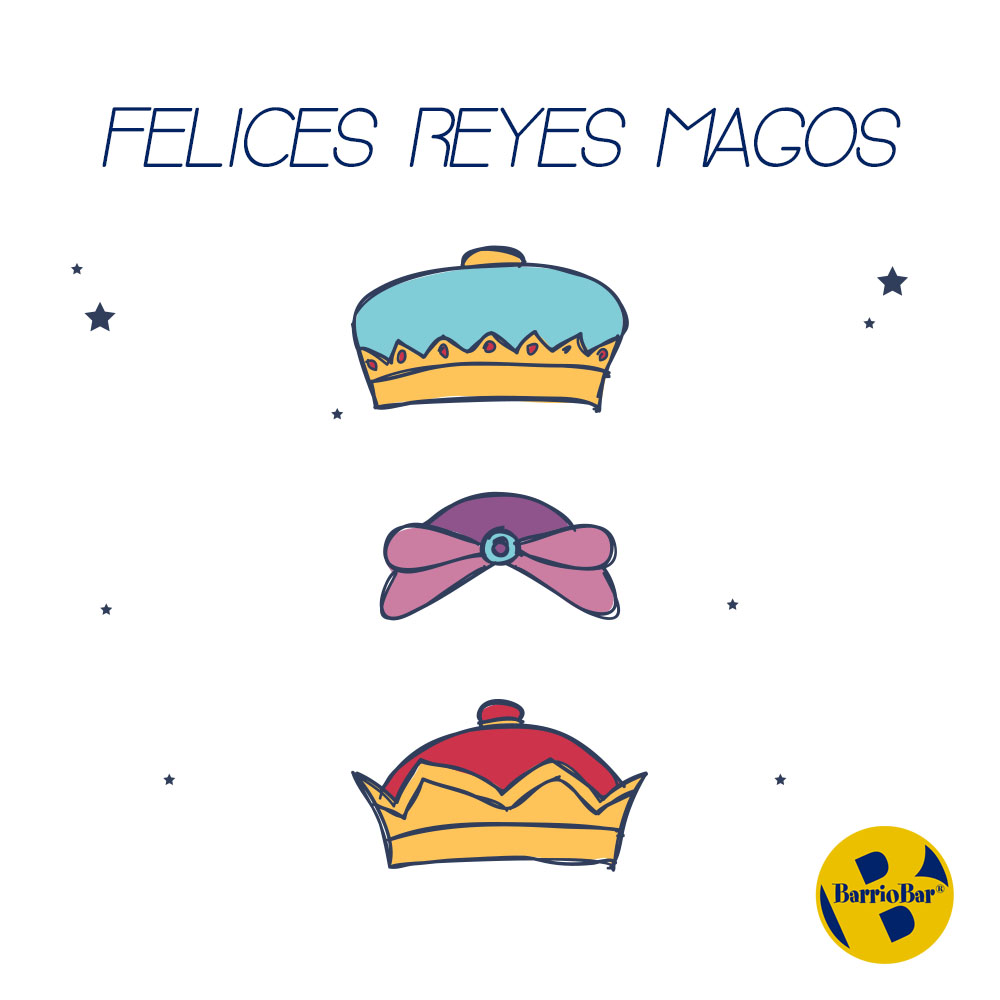BarrioBarVLC's tweet photo. ¡Que los Reyes Magos hayan dejado en tu hogar... Felicidad, paz y mucha salud!
_

That the Three Wise Men left in your home... Happiness, peace and lots of health!

#ReyesMagos #FelicesReyesMagos #Valencia #BaresValencia#BarrioBar #FranquiciasBarrioBar https://t.co/iJ2RnQc15c