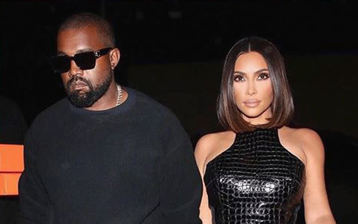 Kanye West and Kim Kardashian living separately report