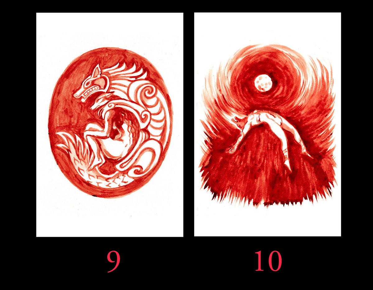 I have prints available of my current Moonpaintings now, you can choose a set of them which I figured would be a nice option :D will make seperste listings soon as well. https://t.co/sLhMzzfyqp 