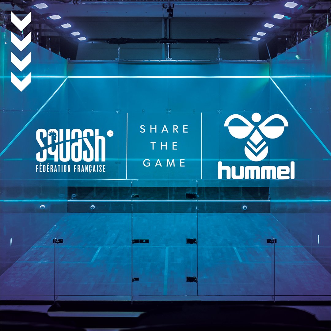 hummelFrance's tweet photo. Fier d’annoncer le partenariat avec @FFSquash pour l’olympiade 2021-2024 en tant que équipementier officiel 🔵⚪🔴 - Bienvenue dans la #Teamhummel 🐝
 #hummelsport #sharethegame #HummelXFFSQUASH https://t.co/CR76yqQzG2