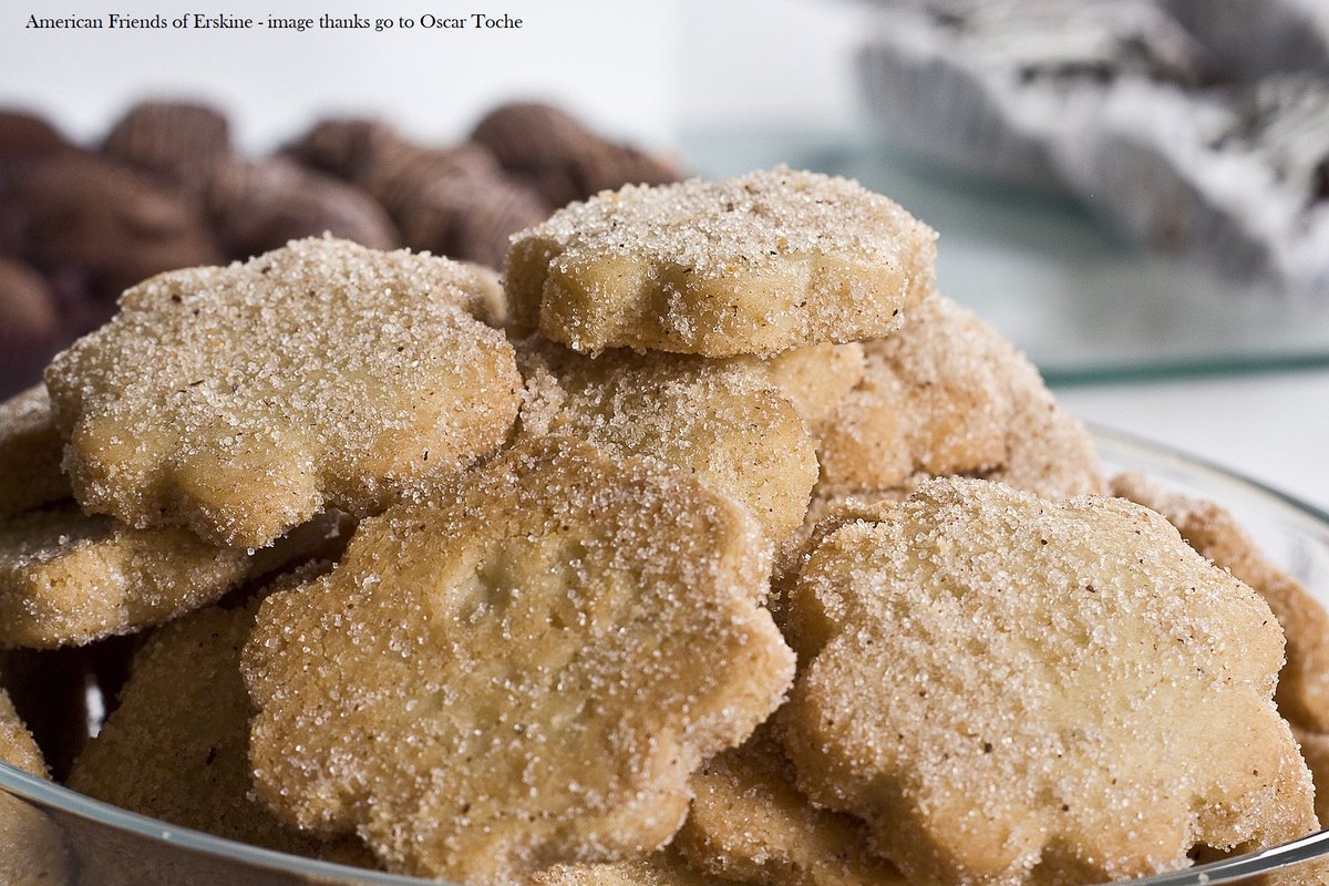 AFoErski's tweet photo. Yum, something the Scots love and why not, it goes with tea or whisky, jam or ice cream, in summer or winter and for breakfast, lunch or dinner! #NationalShortbreadDay @Erskine1916 #Veterans #ScotlandLockdown #sugar #cookies #OnThisDay https://t.co/zNNWLzJ7nP
