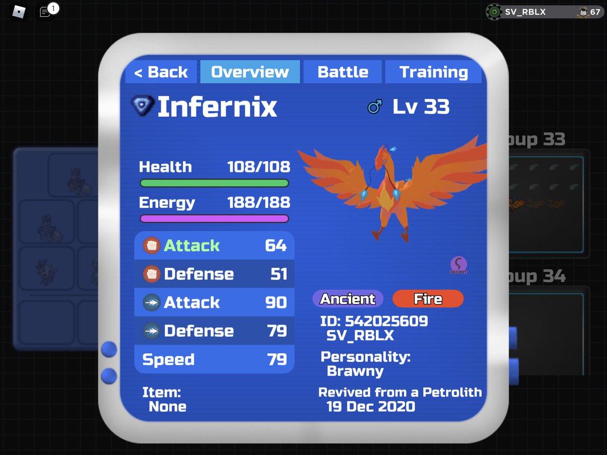 svrblx's tweet image. #LoomianLegacy small giveaway
all of these loomians will be given to 1 lucky winner 
all you have to do is :
-like
-rt
-follow me 
giveaway ends this Saturday, good luck