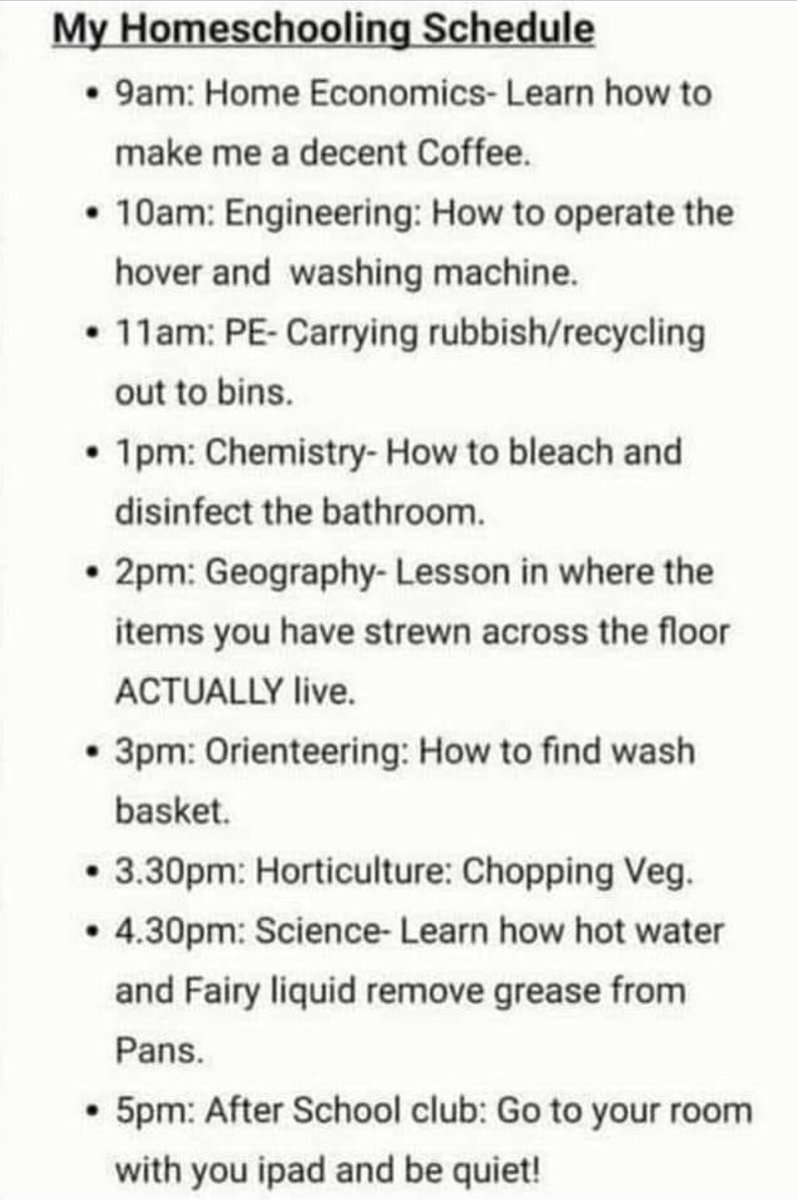 Home schooling sorted in our house <a href="/thismorning/">This Morning</a> 🤣🤣🤣