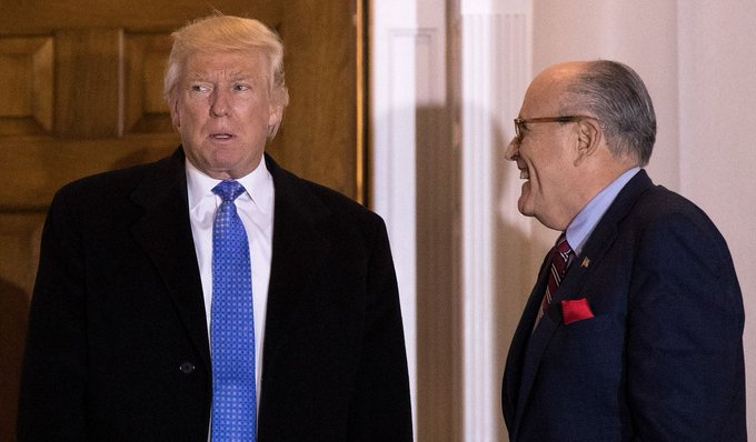 Post-Trump Career Thread 2/Some were Trump friends before his 2015 run for President started, and have remained with him until now. Like notorious serial pants-grabber & alleged attorney Rudy Giuliani.When I say 'old friends', I mean these are criminals who need pardons
