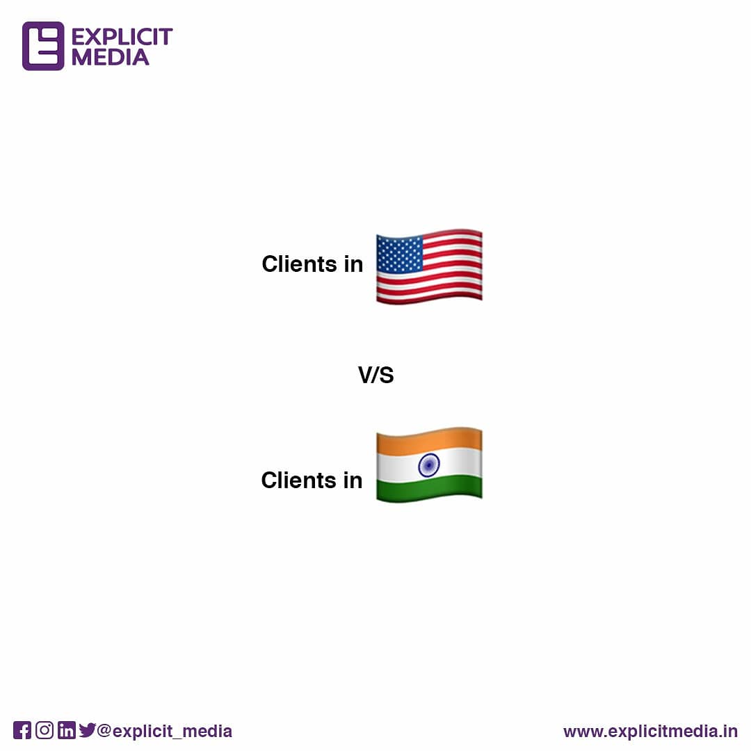 explicit__media's tweet photo. Story of every digital agency😂. Does it happen with you??
.
.
.
.
.
#usavsindia #usvsindia #trending #digitalmarketing #graphicdesign #digitalmediaagency #explicit__media https://t.co/wZELWY1ixJ