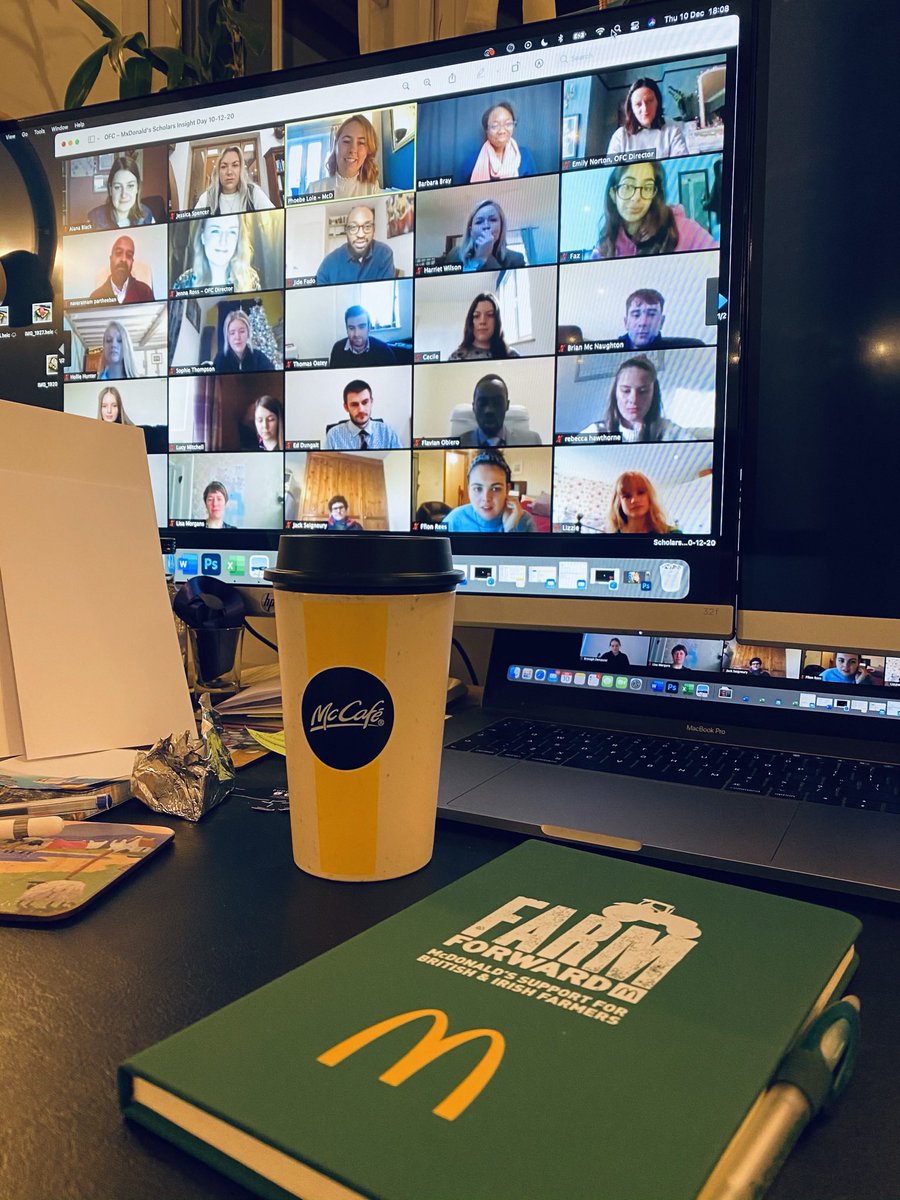 Day 1 of #OFC21 

Rearing to go with my <a href="/McDonaldsUK/">McDonald's UK</a> recycled cup full of coffee at the ready ☕️

Rightly paired with my #farmforward notebook to take some valuable lessons and advice to report back to our Scholar Sponsors <a href="/NFYFC/">NFYFC</a> and <a href="/FarmersCompany/">The Farmers Company</a> 📚