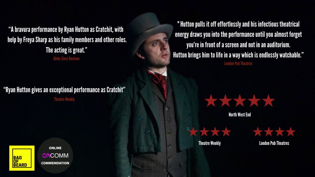 Praise for @ryanhutton__ in December!

Don’t wait for a Christmas yet to come - book now! Available until 10 January! #DecemberPlay