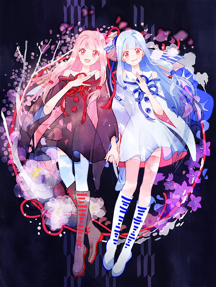 吉田ヨシツギ ことのはふりかえり2 喜び怒り悲しみの表現ができるようになったvoiceroid2のパッケージイラスト 背景は四季の花でいろんな表情がある姉妹ちゃんのイメージでした 吉田ヨシツギ ことのはふりかえり2 喜び怒り悲しみの表現ができるようになったvoiceroid2のパッケージイラスト 背景は四季の花でいろんな表情がある姉妹ちゃんのイメージでした