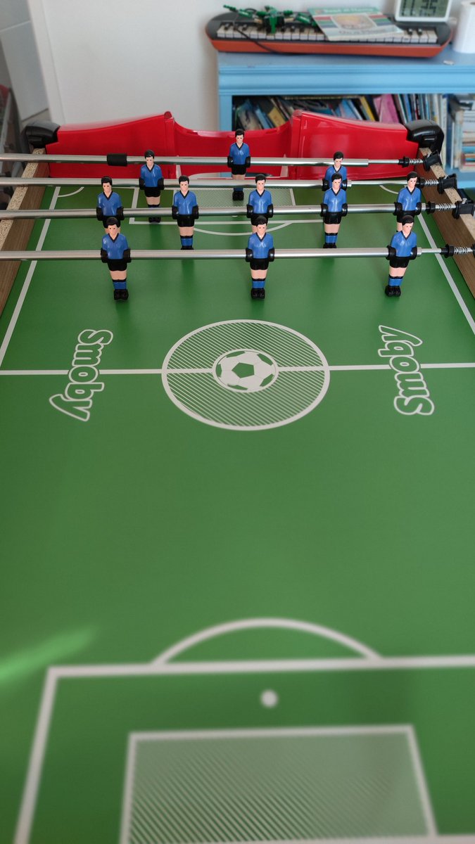 Not sure about this new Mourinho table football kit.