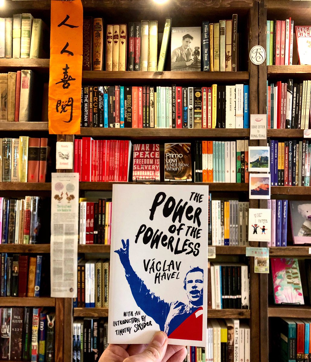 ‘Freedom is not doing the things that you are inclined to do. It is reflecting upon what you ought to do, as your unrepeatable self, and just occasionally taking a risk and doing that thing.’ - Timothy Snyder in his Introduction to The Power of the Powerless by Václav Havel. 1/