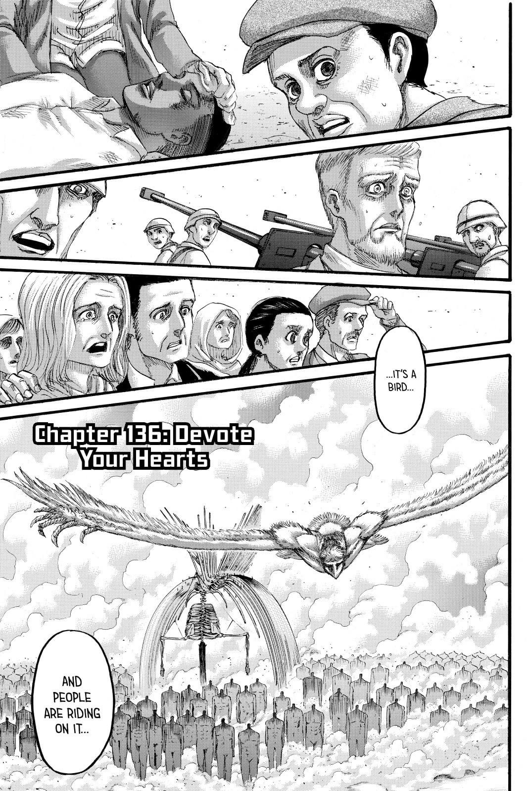 Attack On Fans Chapter 136 Spoilers Official Previews Aot136spoilers T Co C4xfg7b6ks Twitter