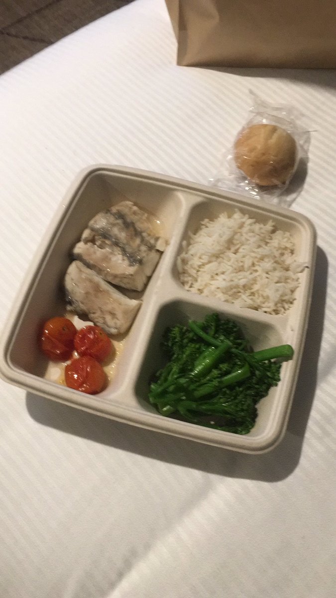 During the next two weeks I was fed three times a day in polystyrene and with plastic cutlery. Below are some examples of the food. It was fine, but there was no control or choice.
