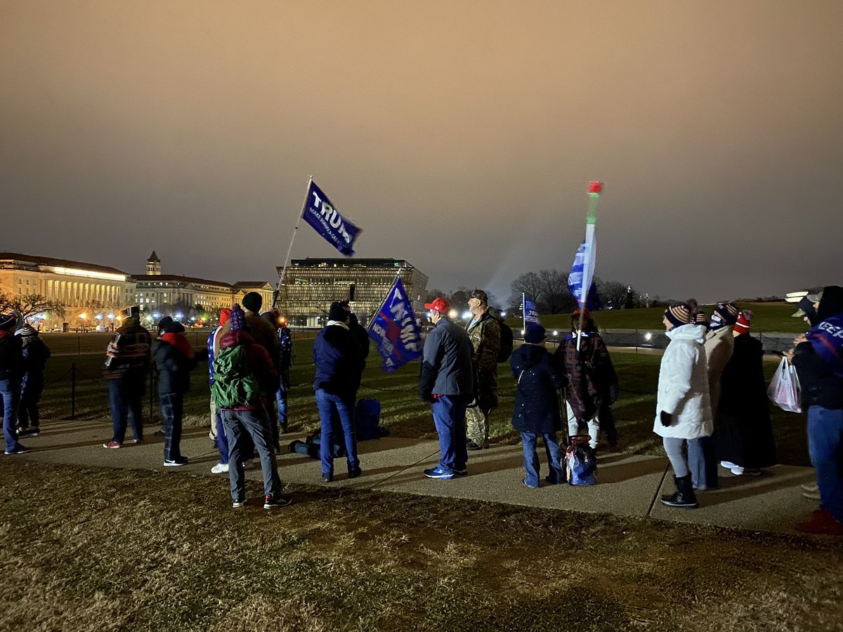 Thousands of people already lined up for “Save America March”