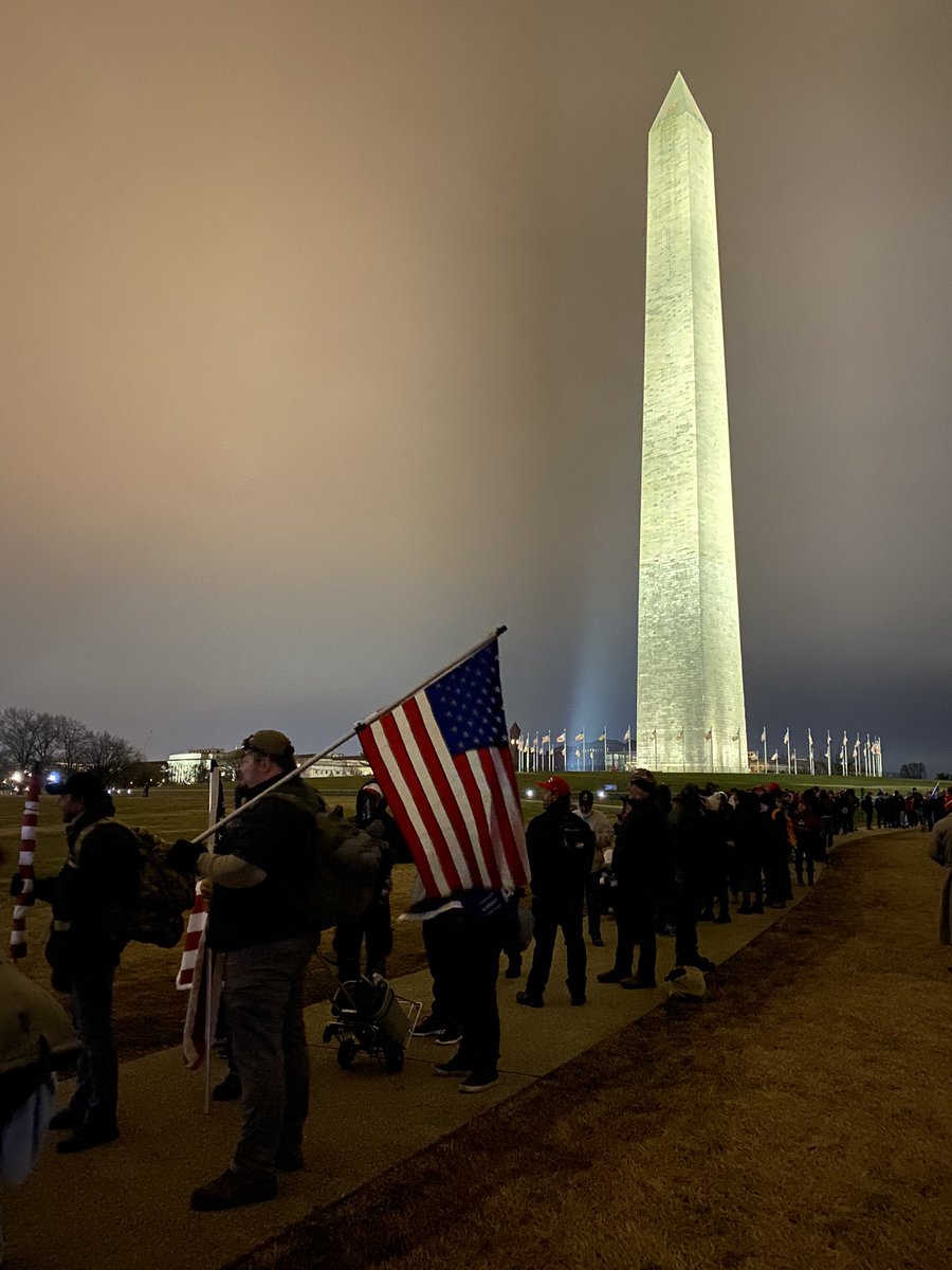 Thousands of people already lined up for “Save America March”