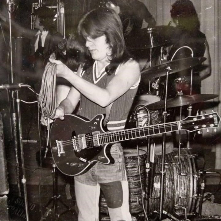 Happy birthday to malcolm young! we miss you!  