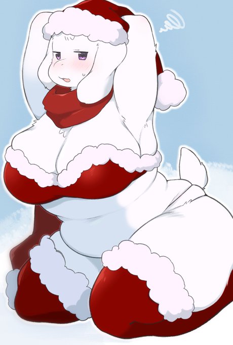 遅れて来たビキニサンタママ 