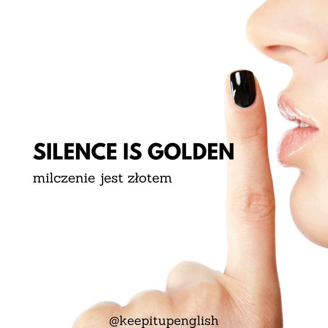 keepitupenglish's tweet photo. Zgadzacie się, że milczenie jest złotem? Czy raczej nie podzielacie tej opinii? 🤔🧐
Dajcie znać! :)
#gold #english #silence #learning #LearnEnglish #learnenglishonline #nauka #angielski #złoto #cisza #英語 #勉強 #日本語 #金 https://t.co/qpFnFGN8it