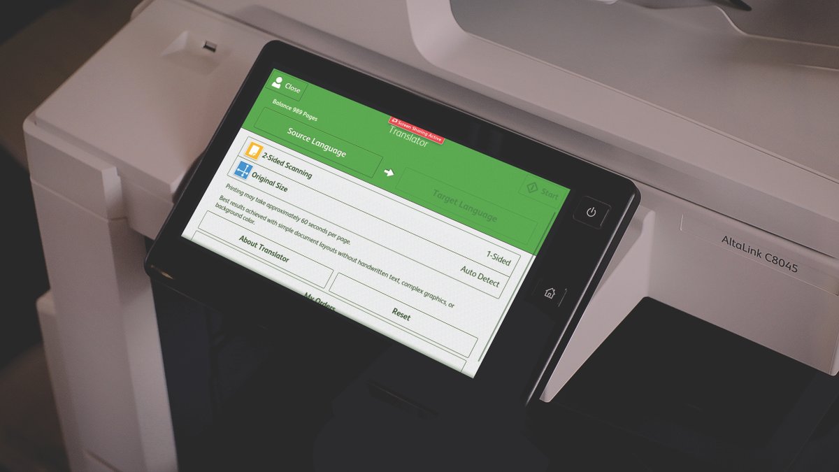 dnslimiteduk's tweet photo. #MakeNowWork with the @Xerox Translate and Print
This provides instant machine translation via your #printer. Simply scan the #document and receive a translation print in one of 44 languages.
Call us on 0845 034 0895 to find out more or visit https://t.co/mwEW05YksN https://t.co/d137PEBJYp