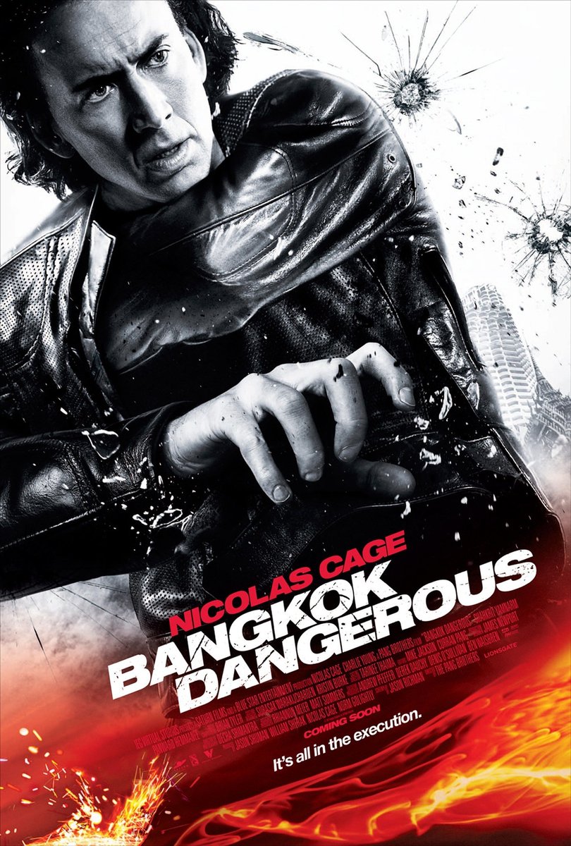 FilmMomatic's tweet photo. #NowWatching BANGKOK DANGEROUS #OxidePang #DannyPang #NicolasCage #CharlieYeung #ShahkritYamnarm #JamesWearingSmith #NirattisaiKaljaruek #PanwardHemmanee #PeterShadrin #DomHetrakul #NapassakornMidaim #HeadInjuryFilm #ComingOfCage https://t.co/OZQL6MZY5v