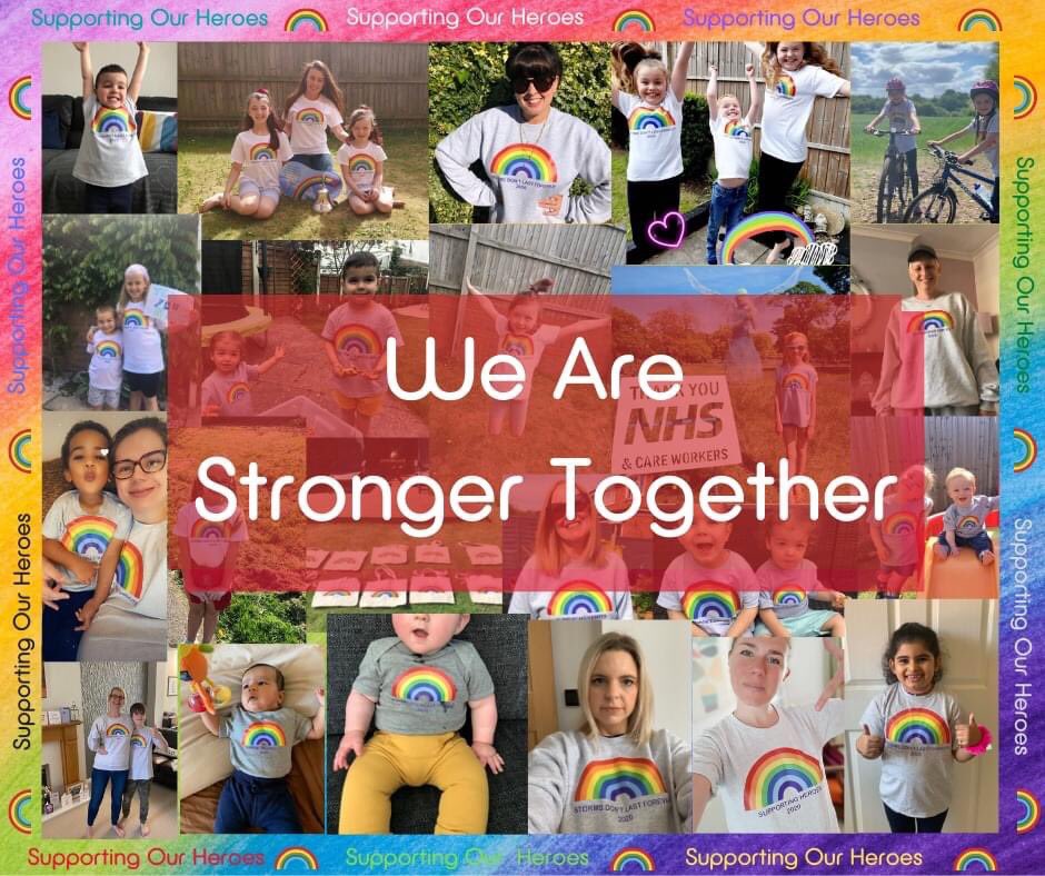 Wear your rainbow with pride and remember, the greater the storm, the brighter the rainbow. Let’s shine bright together for our wonderful key workers, families and brave patients at <a href="/Bham_Childrens/">Bham Children's Hosp 💙</a> <a href="/BWH_NHS/">Bham Women's Hosp 💙</a>  store.bch.org.uk
