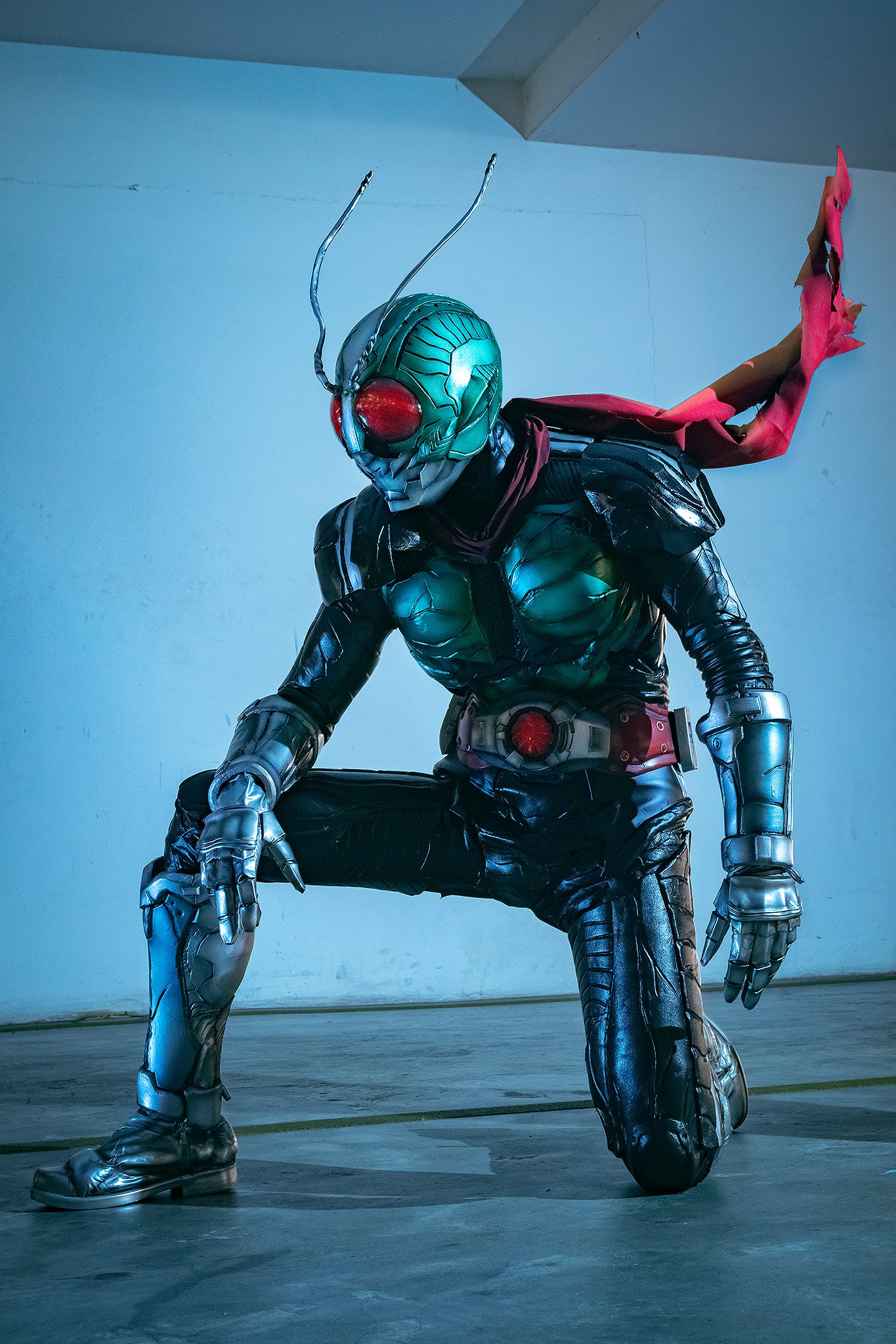 シン仮面ライダーコスプレ1号 つよかっ シン仮面ライダーコスプレ1号 つよかっ