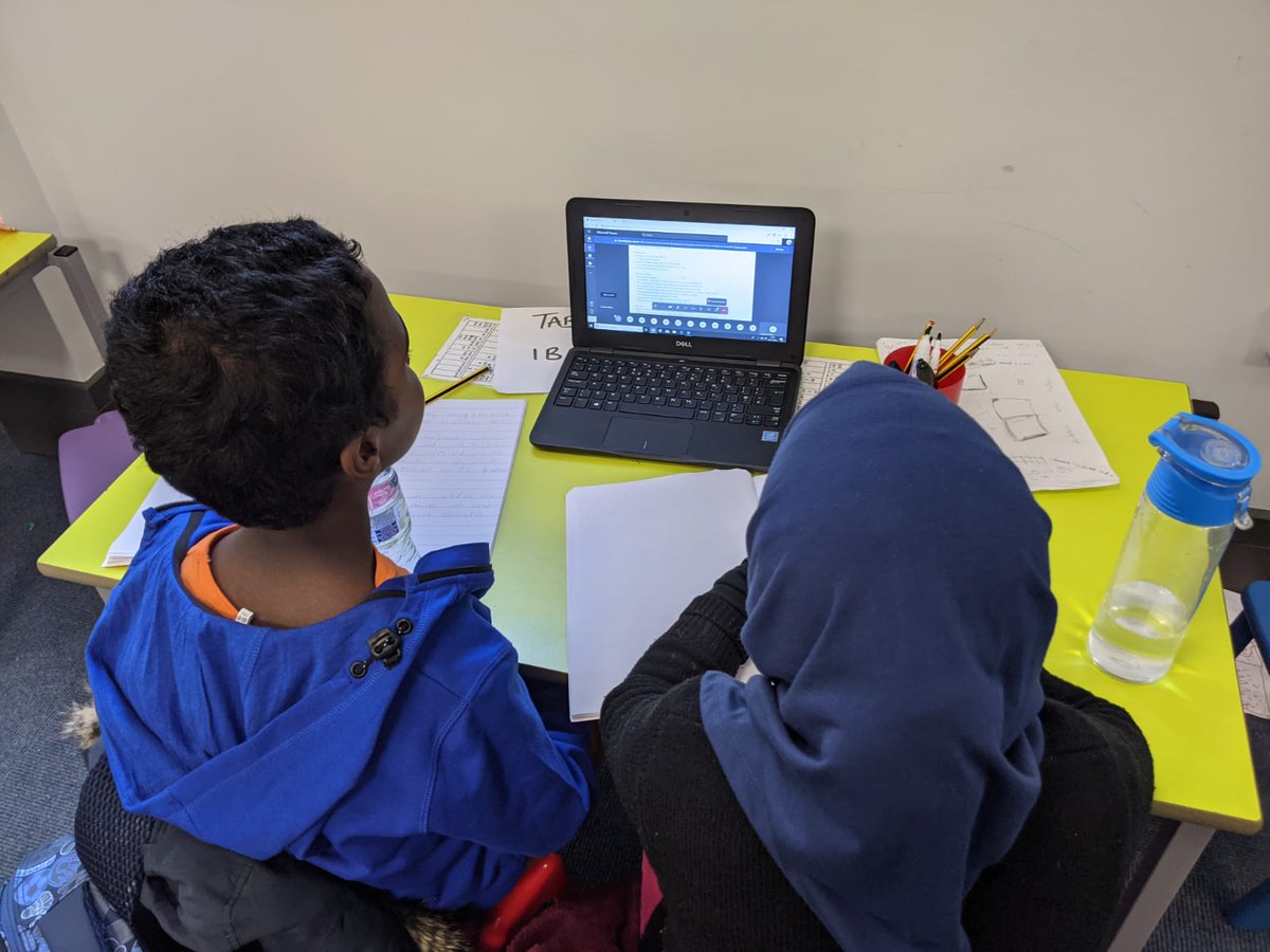 olive_hackney's tweet photo. We are online at our Lower Clapton Road site! Laptops and 
@MicrosoftTeams working like a dream. Our keyworker children are geared up and ready to learn with our dedicated staff at hand for help! 🌟😀👍 #WeAreStar #keepinglearninggoing #teamwork #ambition https://t.co/pF25A4fXBN