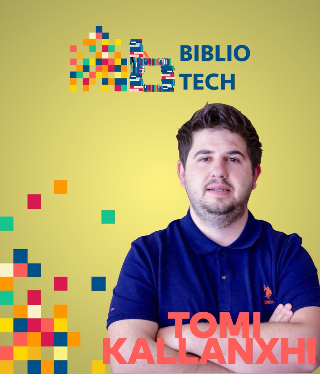 TiranaTech's tweet photo. @tomi_kallanxhi themeluesi i https://t.co/KCEn8z8ZXG, do të jetë me ne këtë të premte, ora 12:00, te bibliotech M.Treska ku do të na prezantojë me të gjitha arritjet dhe sfidat e digjitalizimit të sipërmarrjeve dhe rolin e tregut shqiptar. 
Lexo më shumë: https://t.co/hIciVyOXkz https://t.co/NkuR47zEkk