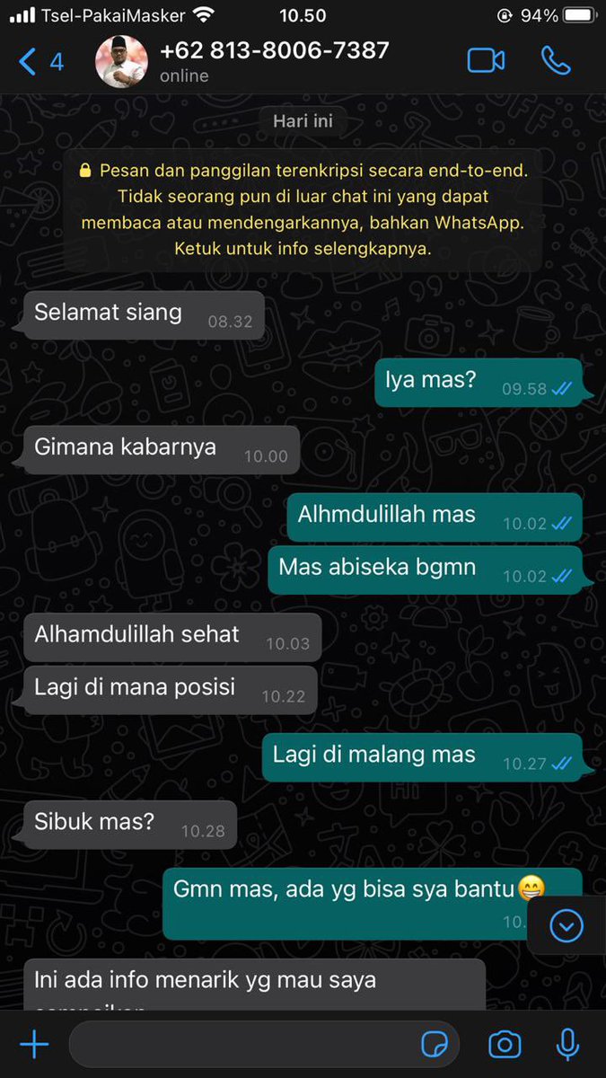abisekaa's tweet photo. Harap waspada, ini bukan nomor saya, silahkan diabaikan karena ini penipuan @PolriBareskrim @CCICPolri https://t.co/EoXVxKG5XR