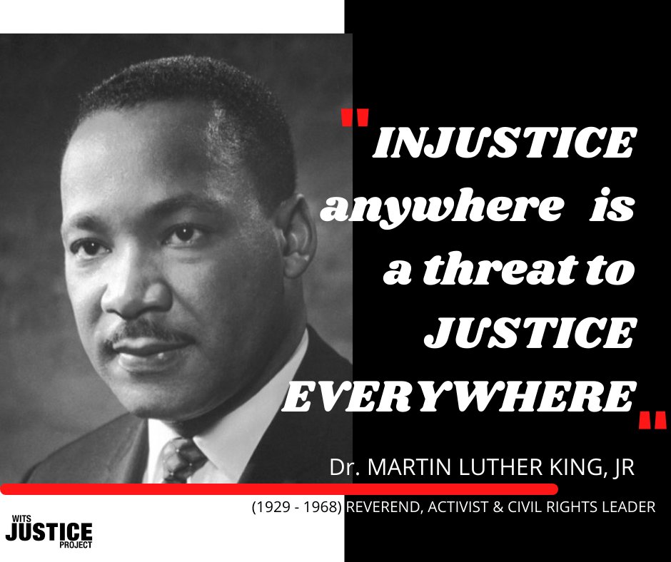 WitsJusticeProj's tweet image. INJUSTICE IS EVERYONE'S PROBLEM 📣📣📣

#WJP
#JUSTICE