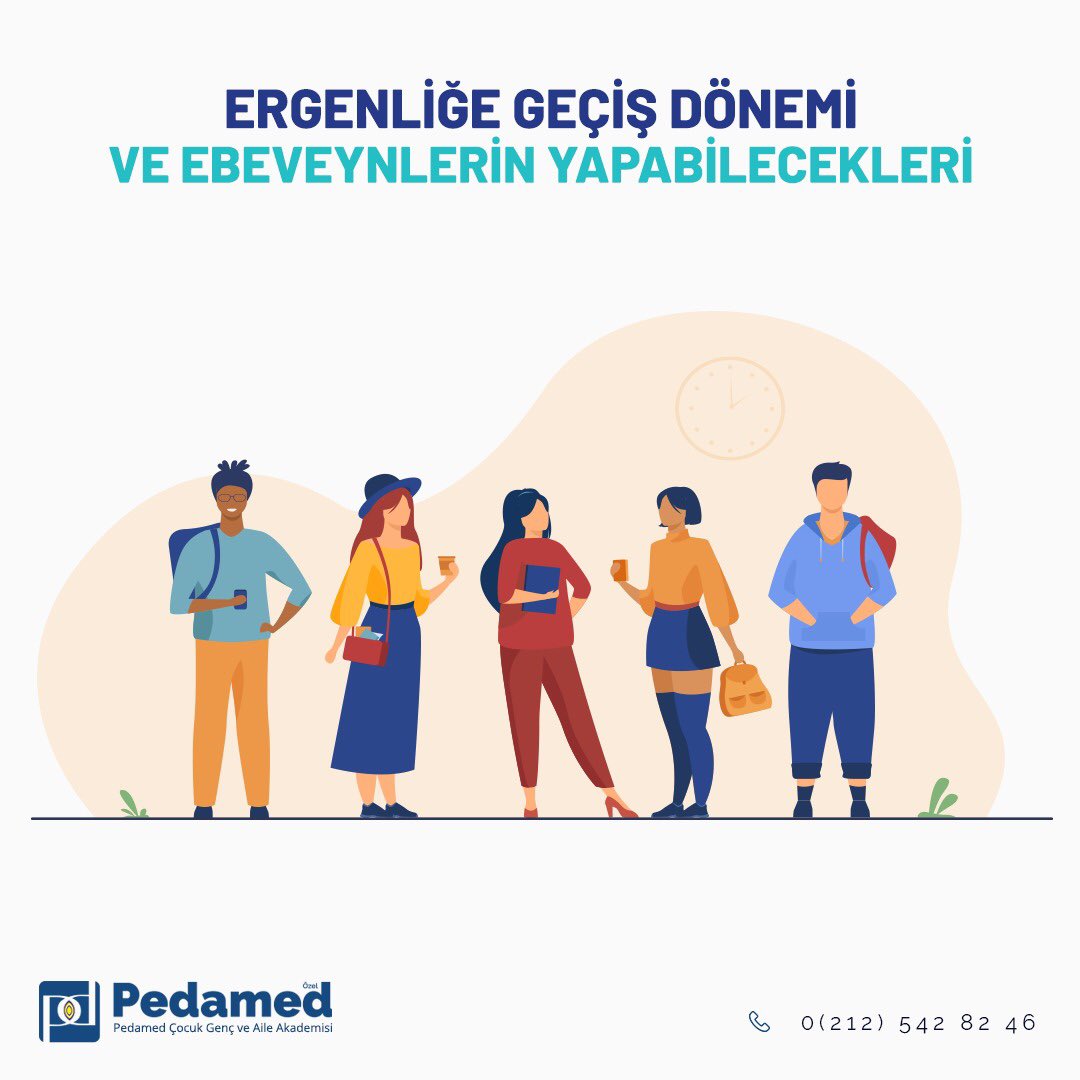 PedamedCocuk's tweet photo. 🍀Ergenlik dönemi sizin ve çocuğunuz için önemli bir geçiş zamanıdır. Çocuğunuzun sizden ne beklediği ve sizin nasıl bir ebeveyn tutumu sergileyeceğiniz, çocuğunuz bebeklikten yetişkinliğe geçtikçe, gelecekteki bir kaç yıl içerisinde değişecektir. https://t.co/Unt5FUCNdw