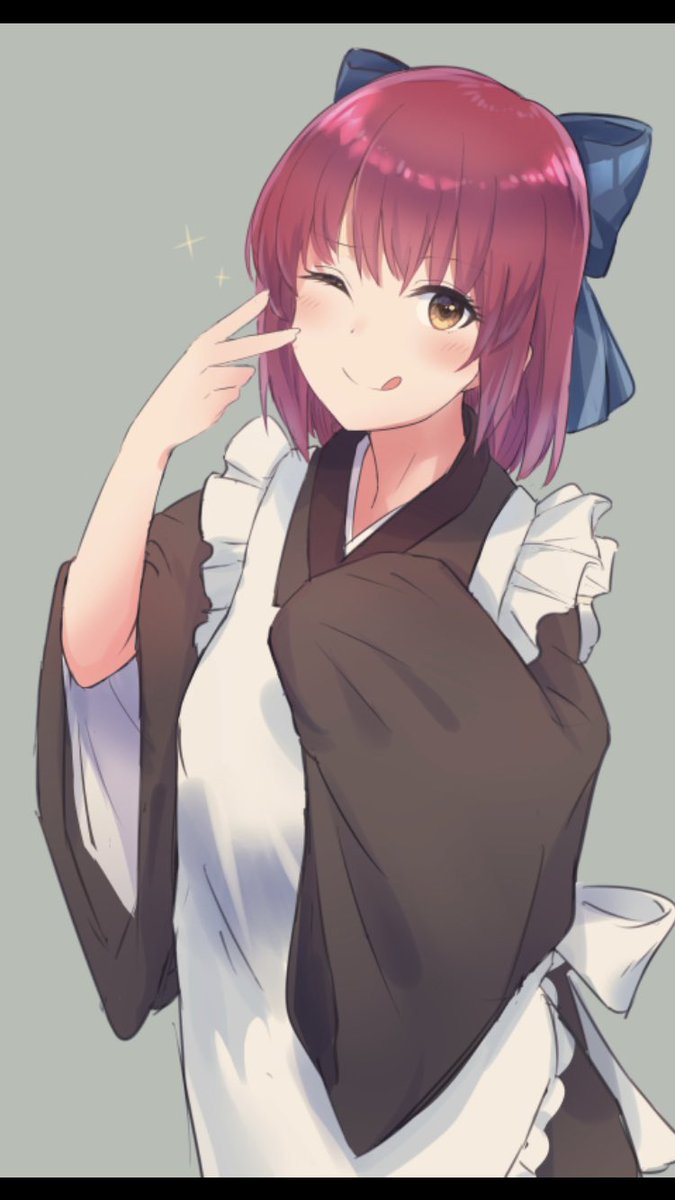 琥珀さん 「琥珀さんバチコン 」|14歳美少女のイラスト