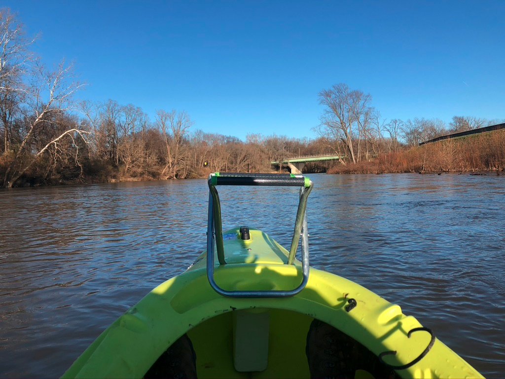 Paddling is my happy place.

It took me awhile to get the hang of the kayak paddle, what with no arms.  But persistence pays off.