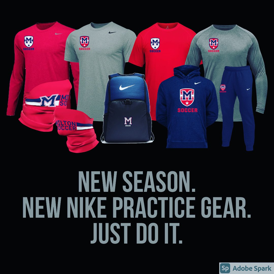 We are SO excited to have Nike for our new soccer apparel this season! Once rosters are announced, players will receive a link to purchase their new practice kits. This will be mandatory for all players.
