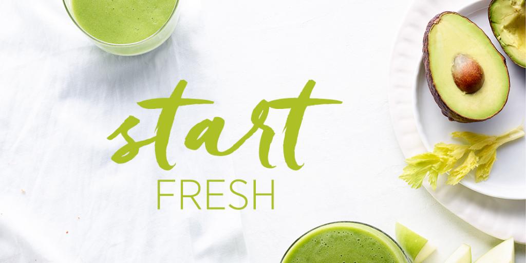 Vitamix's tweet photo. Who's ready for a Fresh Start? 🙋  Get new Vitamix recipes, healthy tips, and more at the link here: https://t.co/Jhrkm3dRqj #freshstart #vitamix #newyear https://t.co/sGSTLQybOx