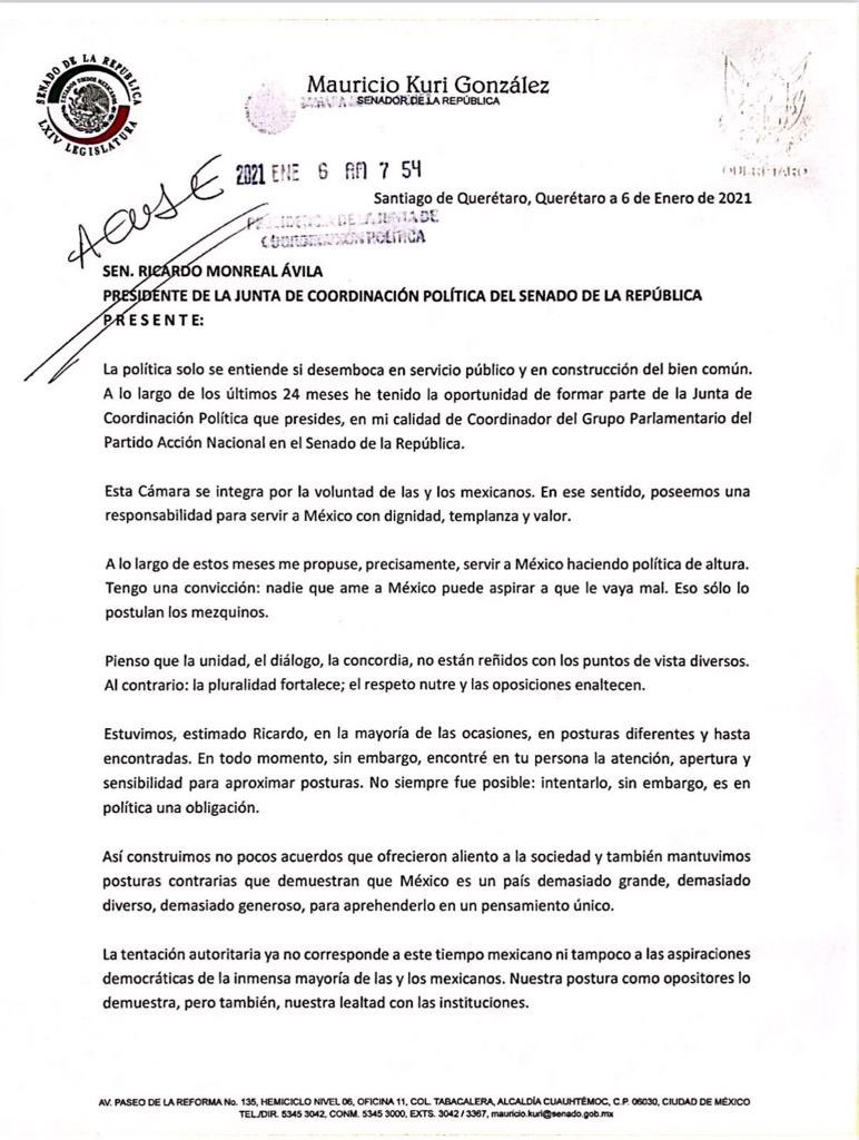 letroblesrosa's tweet photo. Hoy @makugo renuncia como coordinador de los @SenadoresdelPAN El presidente el PAN @MarkoCortes nombrará a quien lo sustituya.
Sin duda tiene la oportunidad de hacer historia y nombrar por primera vez a una mujer. Hay muy buenas candidatas. https://t.co/8yW8EQ3Ee8