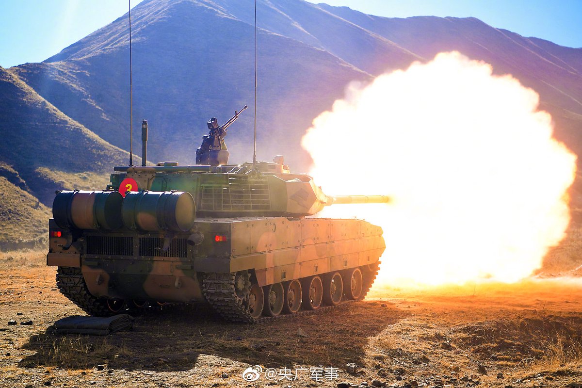 TheDeadDistrict's tweet image. ZTQ-15 light tanks at a ceremony held by the Tibet Military Region of the Western Theater Command.
#ZTQ15 #Type15 #PLA #China