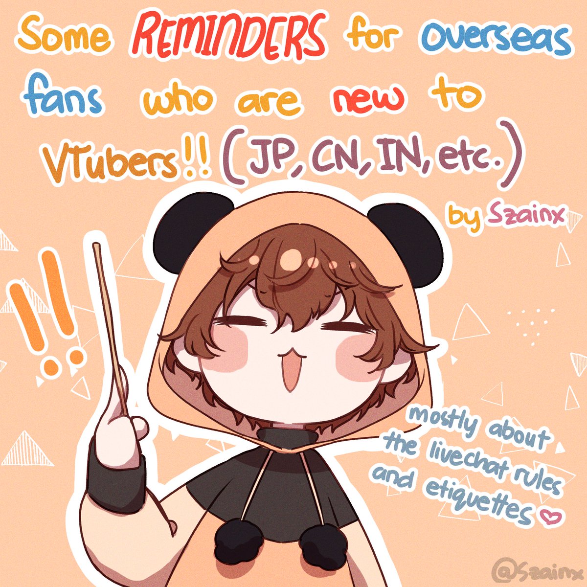 (RETWEETS ARE APPRECIATED)I made a guide for overseas fans who are new to Vtubers!! Pls consider reading this if you’re just getting into them! Thank you! (1/3) #vtuber  #virtualyoutuber