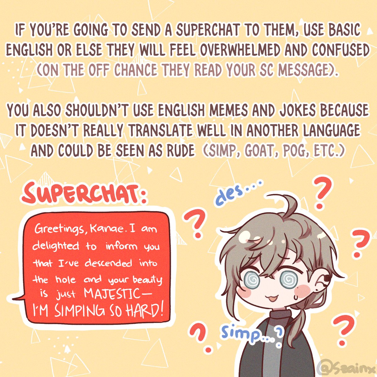 Don’t even think it’s bothersome to follow these basic rules. Even a 1st grader can respect and obey, I’m sure you can too  (2/3)
