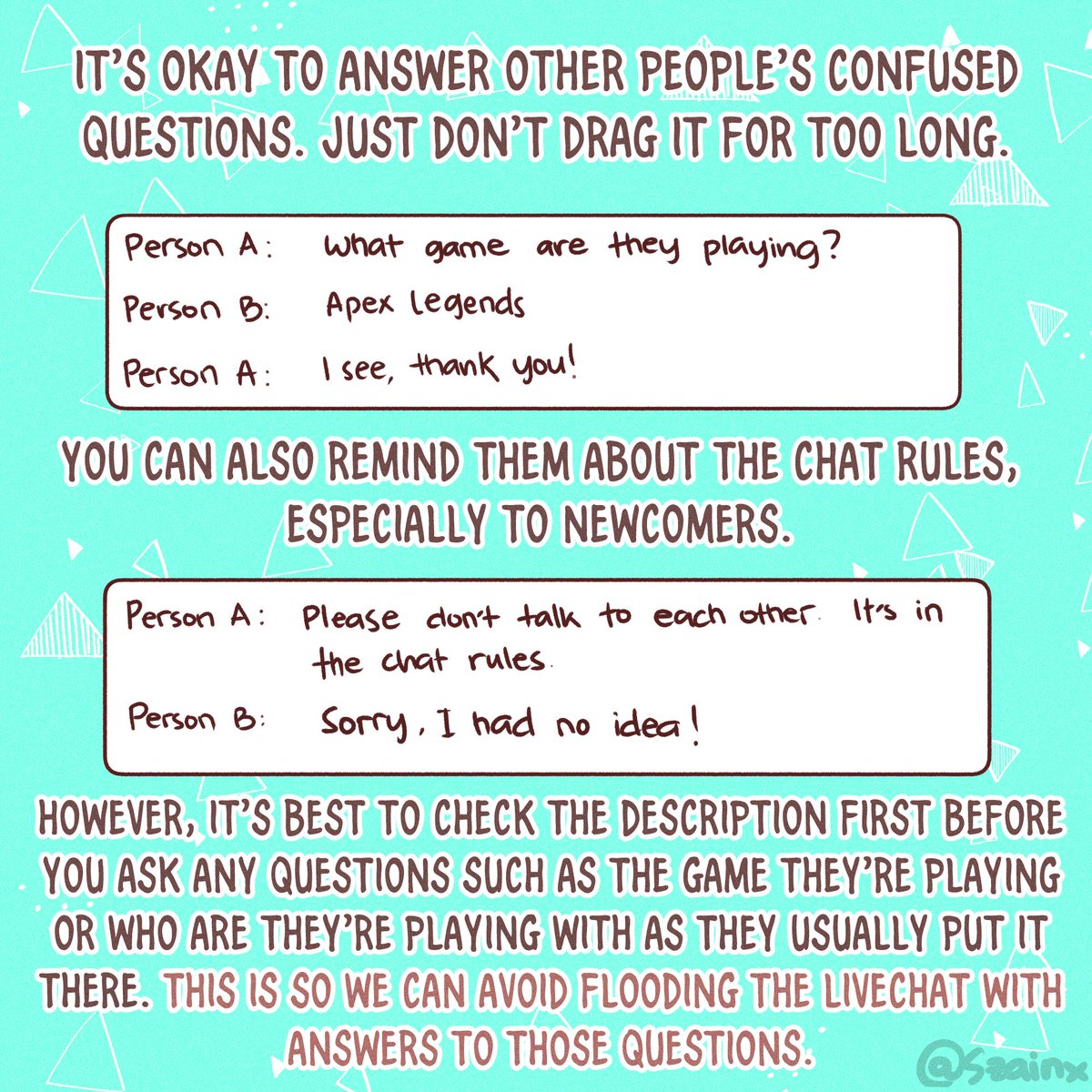 You can save these and share it to your friends who are just about to fall into the rabbit hole. (3/3)