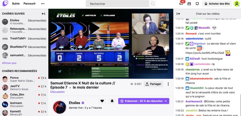 enaparte_media's tweet photo. 🎉 Nous avons le plaisir de vous présenter notre premier article !

Twitch : nouveau lieu culturel en live-stream 👾

Par @annacarreau 

https://t.co/5ZKwIa3TMN https://t.co/ObOCtMQmXA