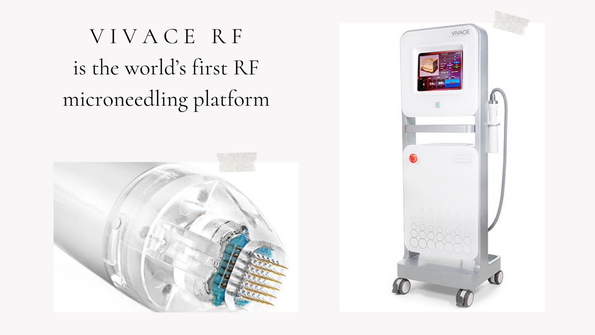 NicheMedSpa's tweet photo. We Have the Most Innovative Technology in the World of Microneedling 🤩

Fin out more: https://t.co/1NzCQgBj9a

#vivacerf #vivace #virtue #virtuerf #microneedling #vivacemicroneedling #esthetician #medspa #nichemedspa #nichemedspaflorida #medspa #medicalspa https://t.co/XnaSVxC4HB